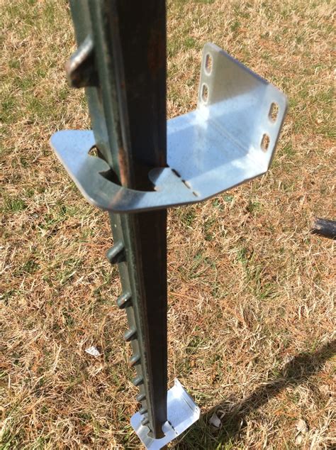 t post fence brackets